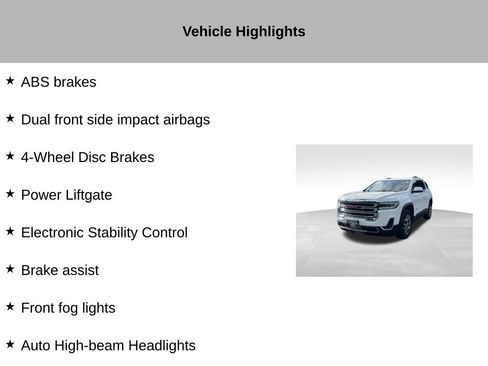 Used 2023 GMC Acadia SLT w/ Preferred Package AWD/4WD image 54