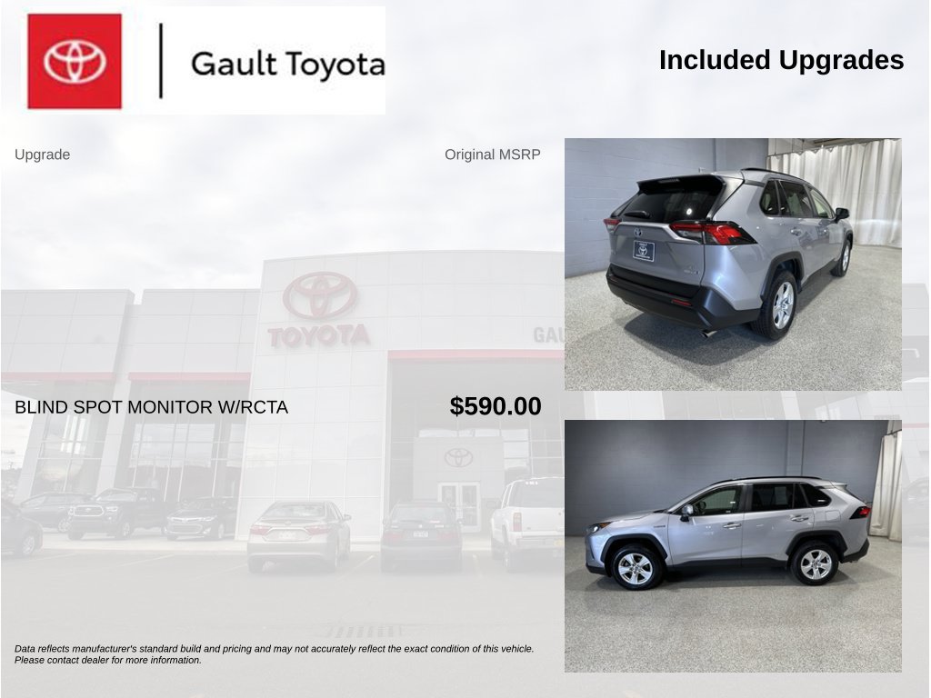 Certified 2020 Toyota RAV4 LE w/ Carpet Mat Package AWD/4WD image 4