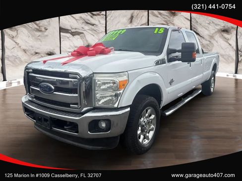 Used 2015 Ford F350 Lariat w/ Lariat Interior Package image 3
