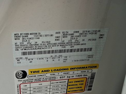 Certified 2024 Ford Expedition Limited AWD/4WD image 27