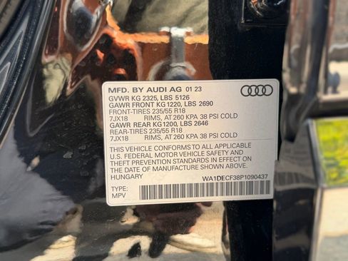 Used 2023 Audi Q3 2.0T Premium image 53