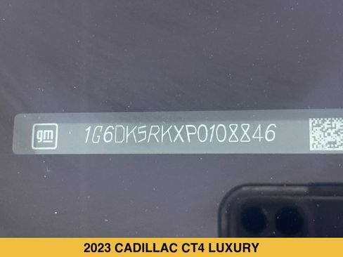 Used 2023 Cadillac CT4 Luxury w/ Sun And Sound Package AWD/4WD image 17