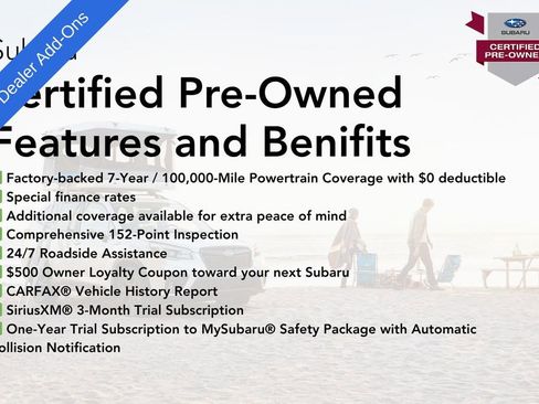 Certified 2023 Subaru Crosstrek 2.5i Limited w/ Popular Package #4 image 4