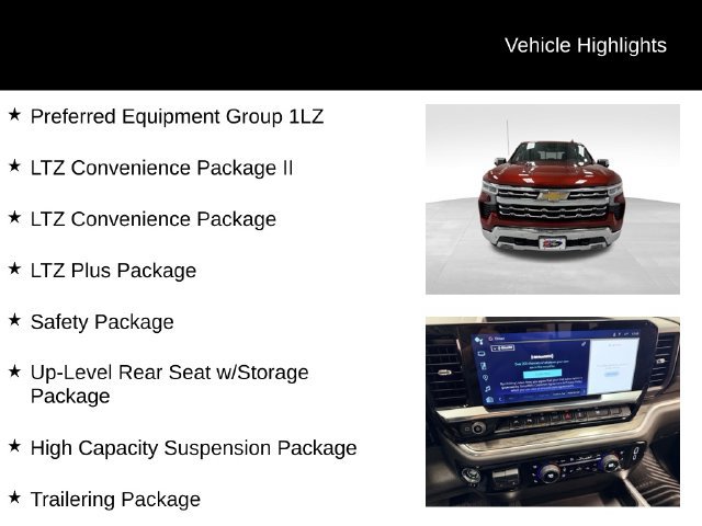 Certified 2025 Chevrolet Silverado 1500 LTZ w/ LTZ Convenience Package II AWD/4WD image 16