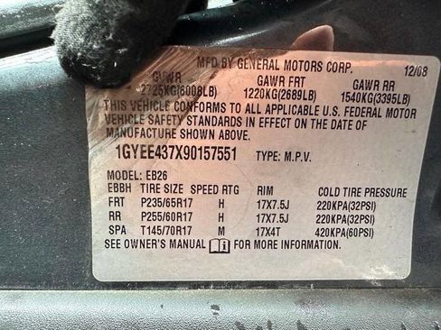 Used 2009 Cadillac SRX AWD w/ Third Row Seating Package image 39