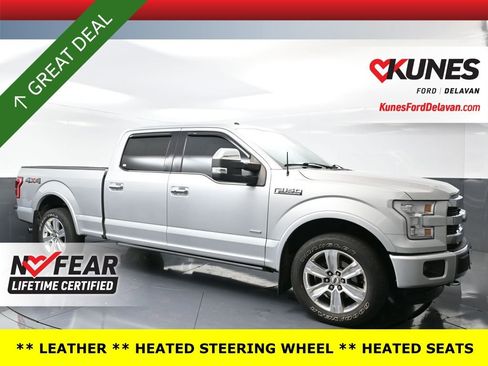 Used 2016 Ford F150 Platinum w/ Max Trailer Tow Package image 1