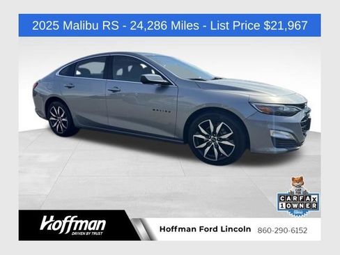 Used 2025 Chevrolet Malibu RS FWD image 1