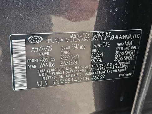 Certified 2023 Hyundai Santa Fe Calligraphy FWD image 36