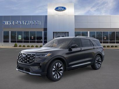 New 2026 Ford Explorer Platinum
