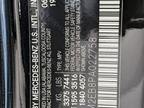 Certified 2023 Mercedes-Benz EQS 450+ 4MATIC SUV image 25