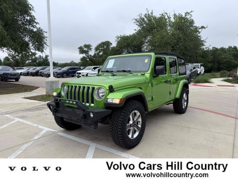 Used 2018 Jeep Wrangler Unlimited Sahara AWD/4WD image 1
