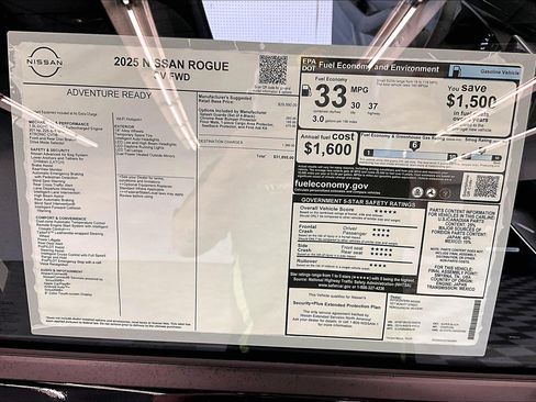 New 2025 Nissan Rogue SV image 72