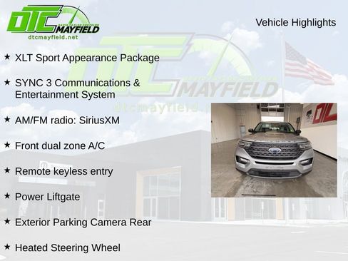 Used 2021 Ford Explorer XLT w/ Equipment Group 202A image 6