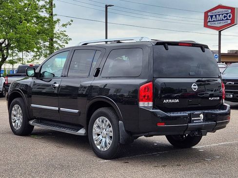 Used 2015 Nissan Armada Platinum w/ 2nd Row Captain Seat Package AWD/4WD image 8