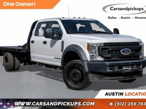 Used 2021 Ford F550 4x4 Crew Cab Super Duty w/ Power Equipment Group image 1