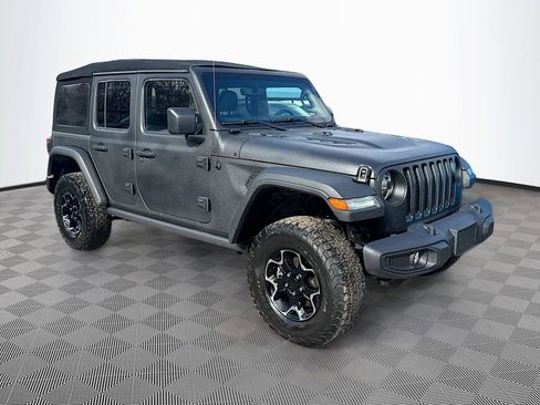 Used 2021 Jeep Wrangler Unlimited Rubicon 4xe w/ Cold Weather Group image 4