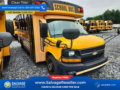 Used 2014 Chevrolet Express 4500 w/ School Bus Package