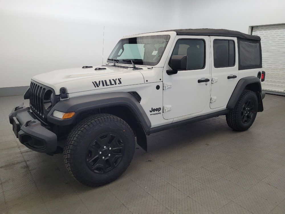 Used 2021 Jeep Wrangler Unlimited Sport AWD/4WD image 2