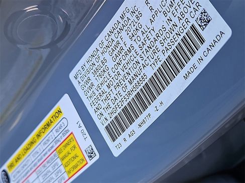 Certified 2024 Honda Civic Sport image 14