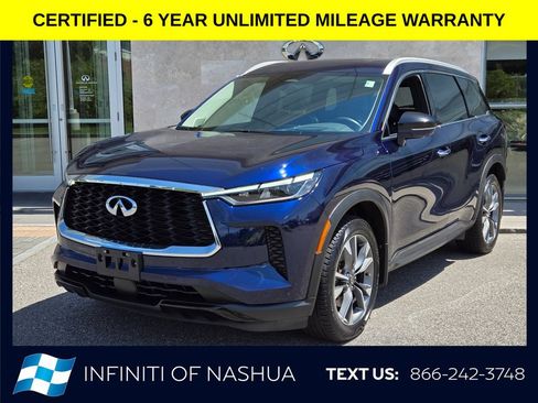 Certified 2023 INFINITI QX60 Luxe w/ Vision Package AWD/4WD image 1