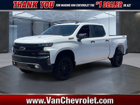 Certified 2021 Chevrolet Silverado 1500 LT Trail Boss w/ LPO, Dark Essentials Package AWD/4WD image 1