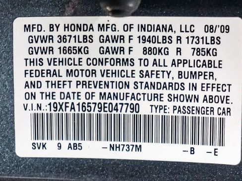 Used 2009 Honda Civic LX image 28