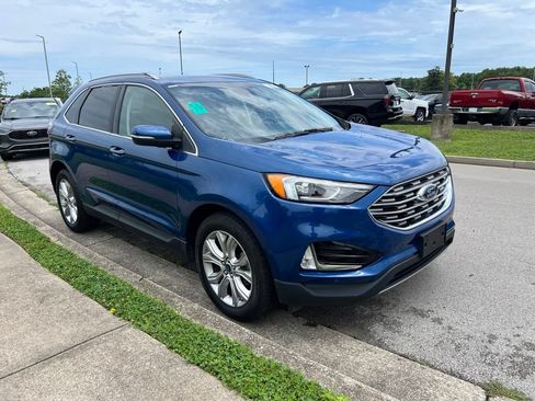 Used 2020 Ford Edge Titanium w/ Cargo Accessory Package FWD image 2