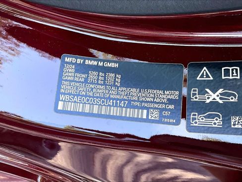 Certified 2025 BMW M8 Competition w/ Driving Assistance Package AWD/4WD image 33