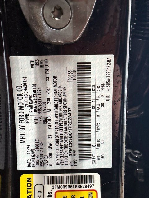 Used 2024 Ford Bronco Sport Big Bend w/ Convenience Package AWD/4WD image 25