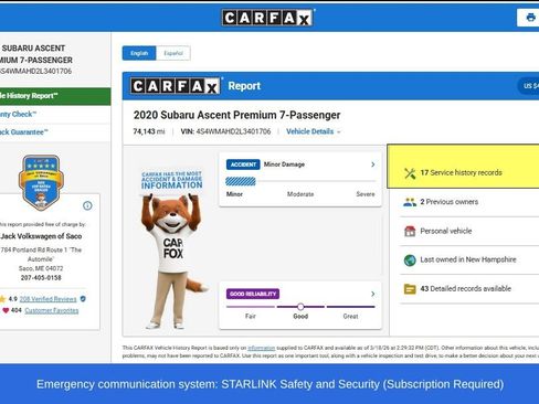Used 2020 Subaru Ascent Premium image 9