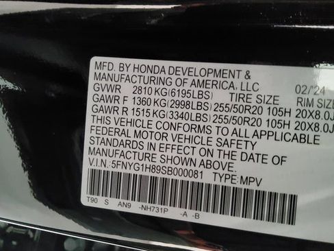 Used 2025 Honda Pilot Elite image 51