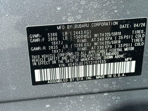 New 2026 Subaru Forester Touring AWD/4WD image 41