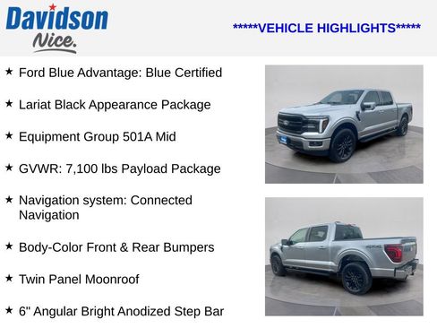 Used 2025 Ford F150 Lariat AWD/4WD image 4