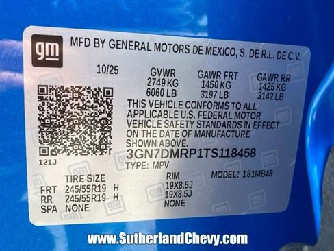 Used 2026 Chevrolet Equinox EV LT FWD image 40