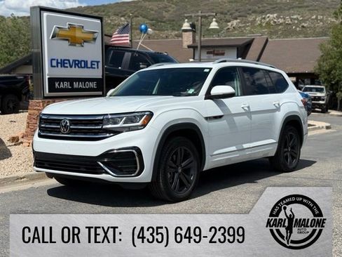 Used 2022 Volkswagen Atlas SEL R-Line AWD/4WD image 1