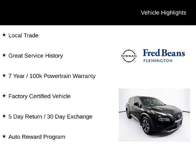 Certified 2023 Nissan Rogue SV w/ SV Premium B Package AWD/4WD image 6