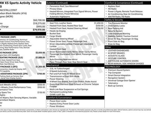Used 2019 BMW X5 xDrive40i w/ M Sport Package image 2