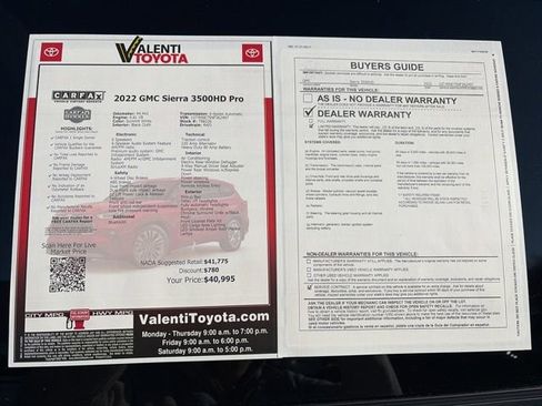 Used 2022 GMC Sierra 3500 Pro w/ Convenience Package image 34