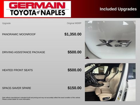 Used 2019 BMW X3 sDrive30i w/ Driving Assistance Package RWD image 4