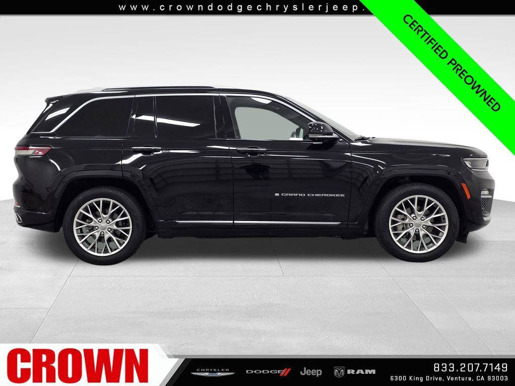 Certified 2023 Jeep Grand Cherokee Summit w/ Adv Protech Group IV AWD/4WD image 8