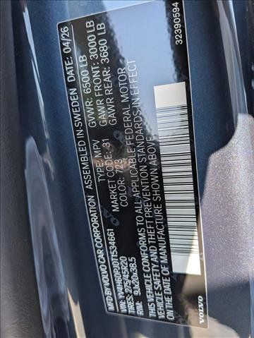 New 2026 Volvo XC90 T8 Core w/ Protection Package Premier AWD/4WD image 20