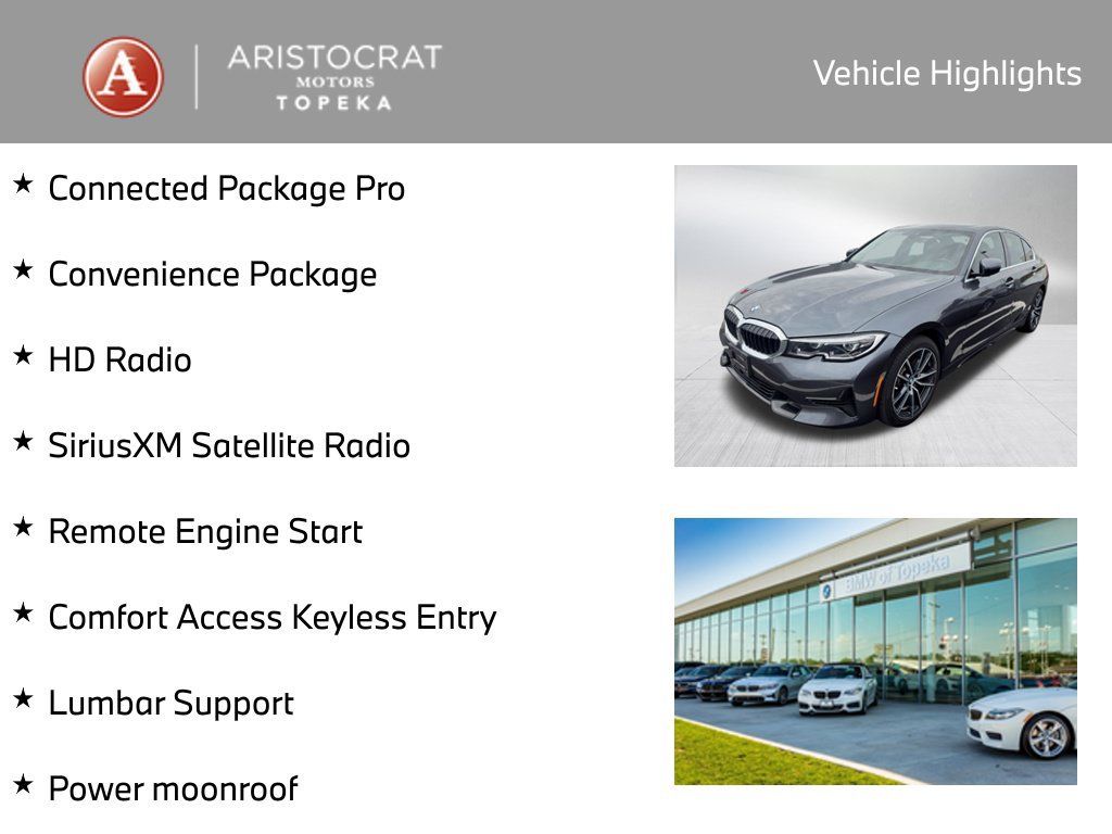 Used 2019 BMW 330i xDrive Sedan w/ Convenience Package AWD/4WD image 2