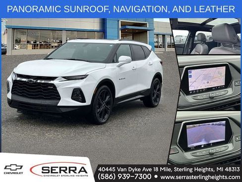 Certified 2019 Chevrolet Blazer RS w/ Sun and Wheels Package image 1