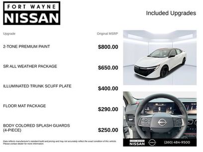 New 2026 Nissan Sentra SR w/ SR All Weather Package