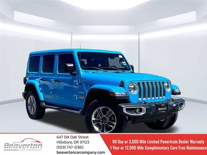 Used 2021 Jeep Wrangler Unlimited Sahara
