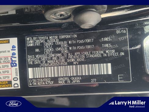 Used 2016 Toyota 4Runner SR5 image 23