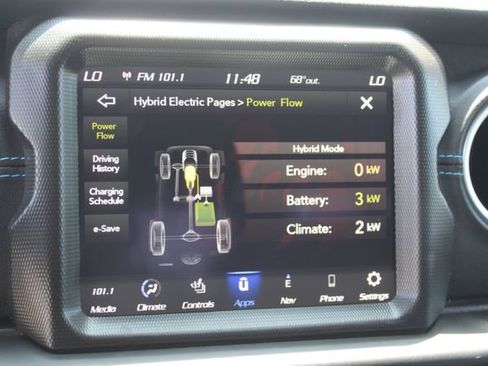 Used 2021 Jeep Wrangler Unlimited Rubicon 4xe w/ Cold Weather Group AWD/4WD image 36