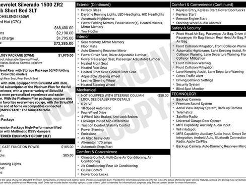 Used 2022 Chevrolet Silverado 1500 ZR2 w/ Technology Package AWD/4WD image 5