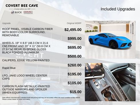 Used 2023 Chevrolet Corvette Stingray Coupe w/ 1LT RWD image 9