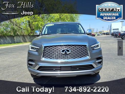 Used 2019 INFINITI QX80 Luxe w/ Proactive Package AWD/4WD image 2